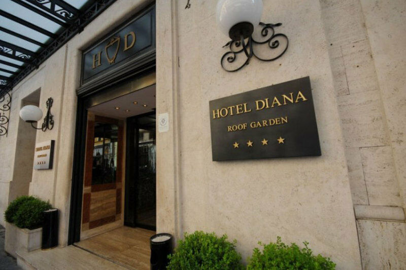 Hotel Diana Roof Garden Roma Eksteriør bilde
